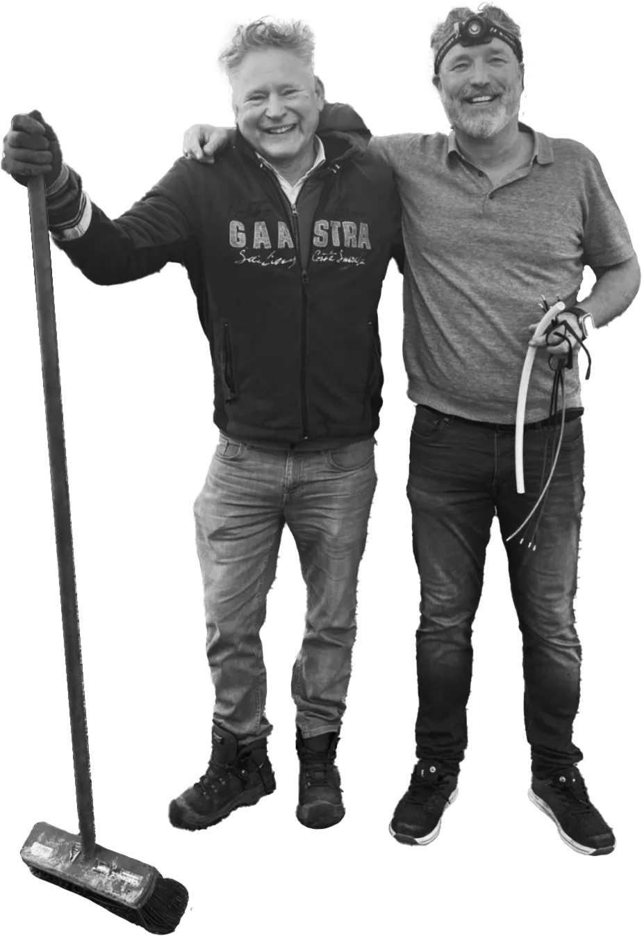 Ron en Fred, oprichters van ChargeCars, foto uit 2019
